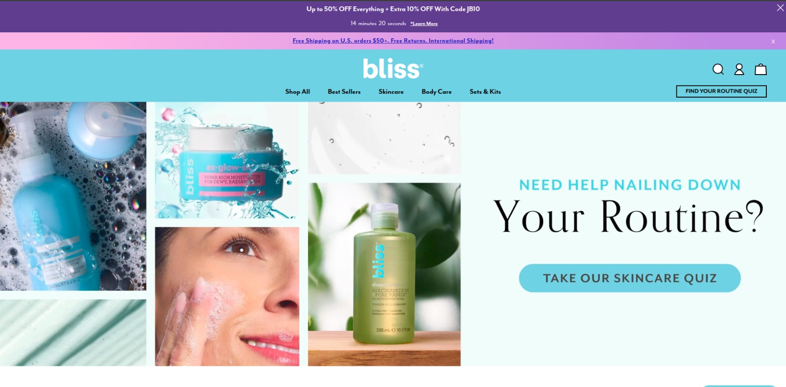 Bliss World Homepage
