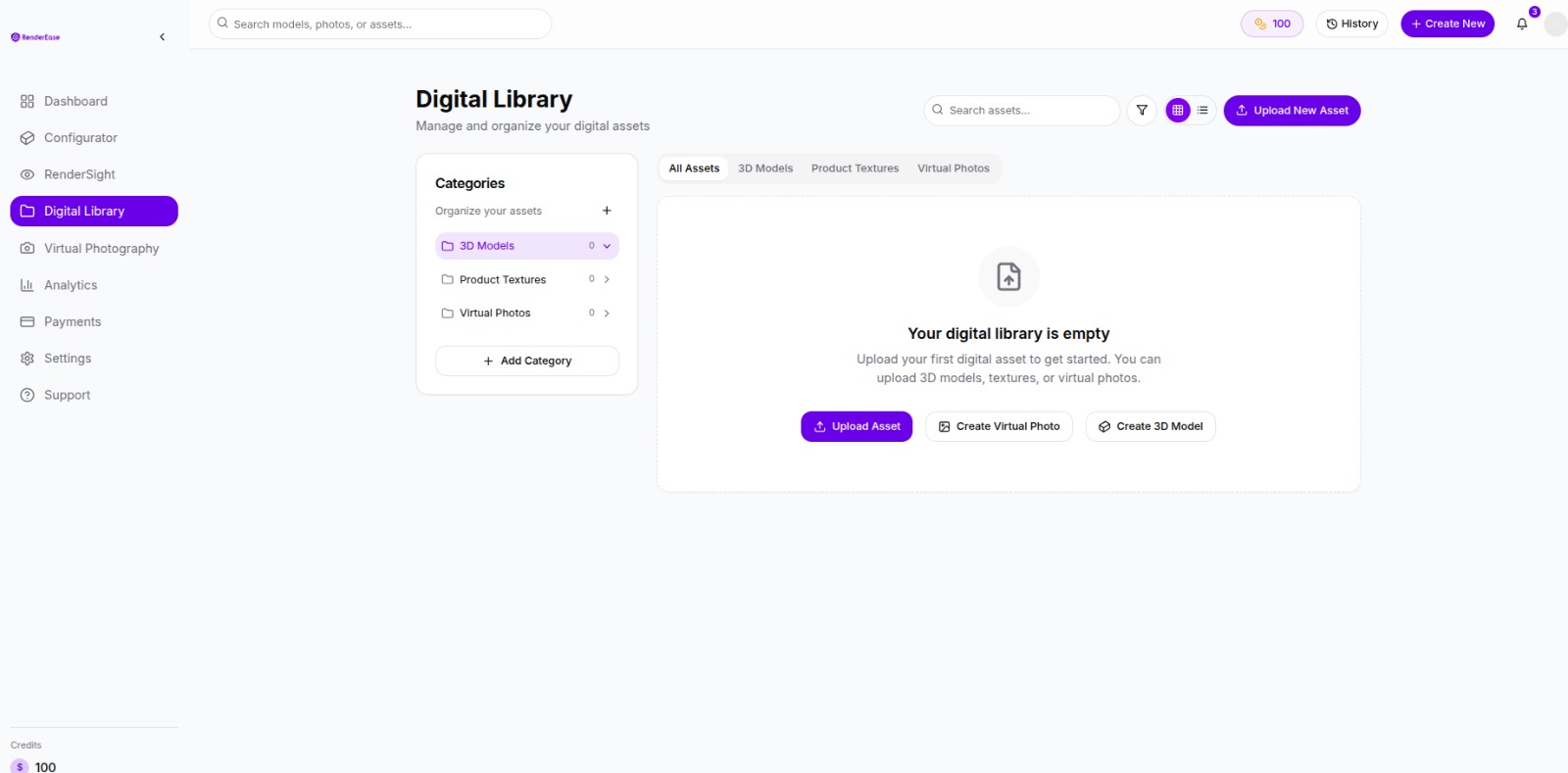 RenderEase Customization Features