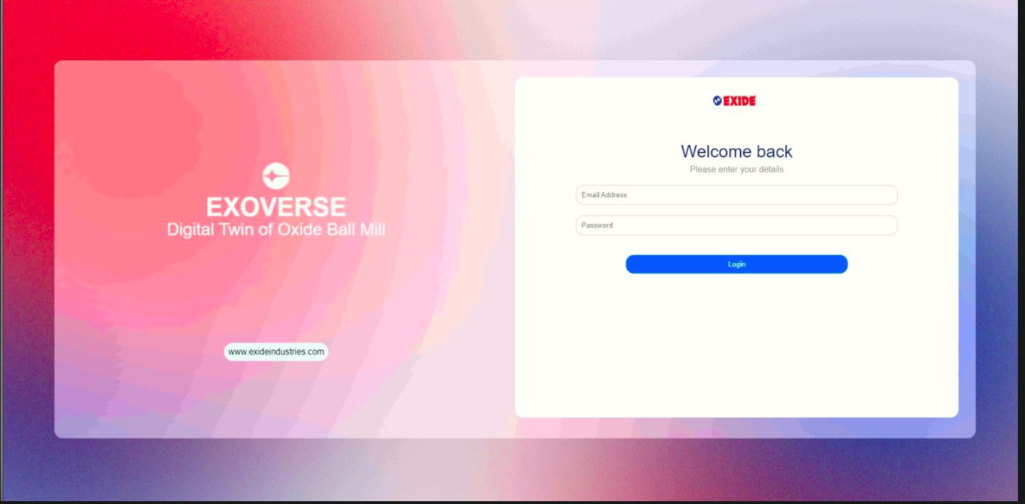 Exide Digital Twin System